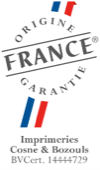 Origine France Garantie, imprimeries Cosne et Bozouls
