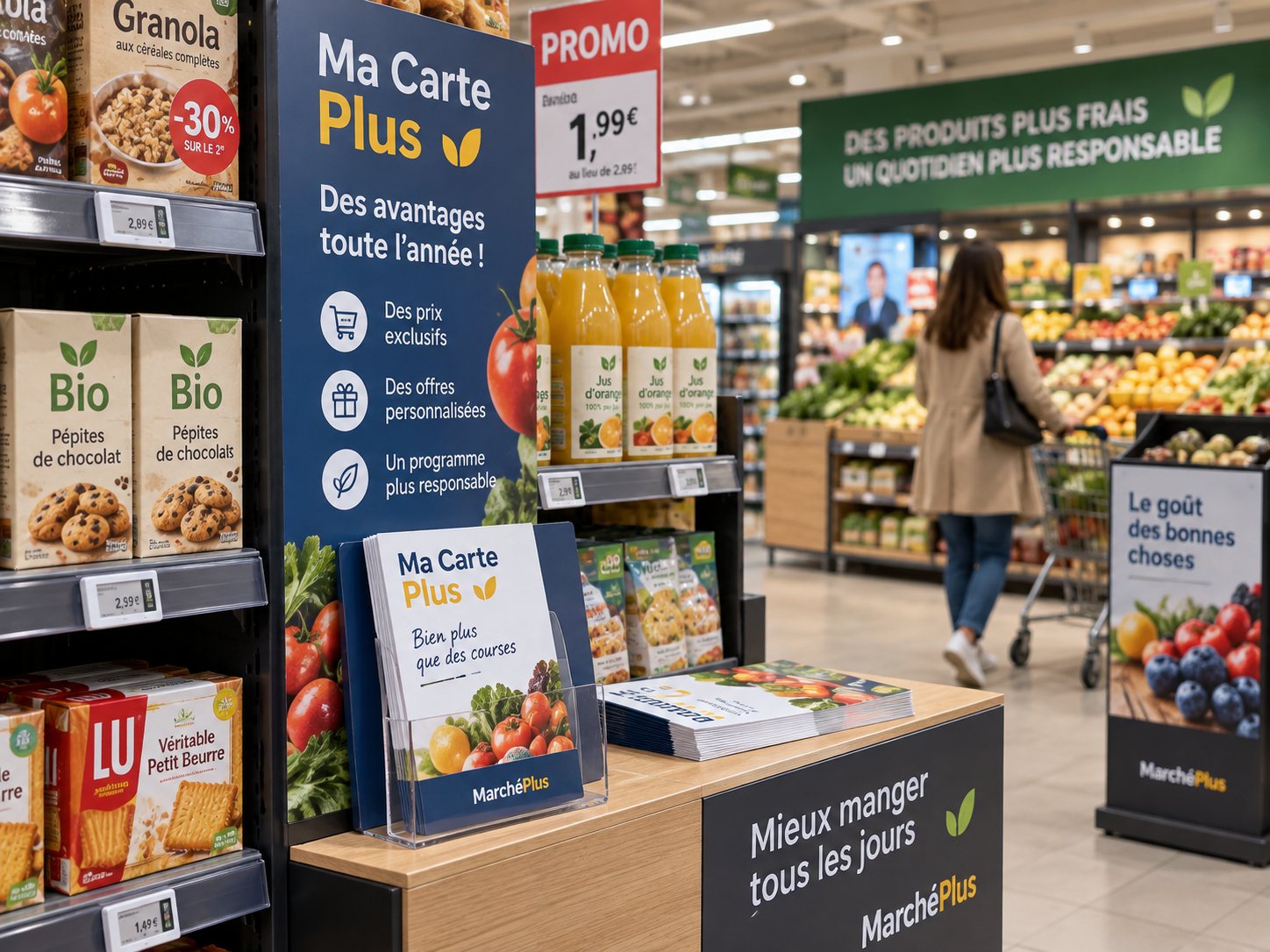 Supports imprimés pour la grande distribution et le retail