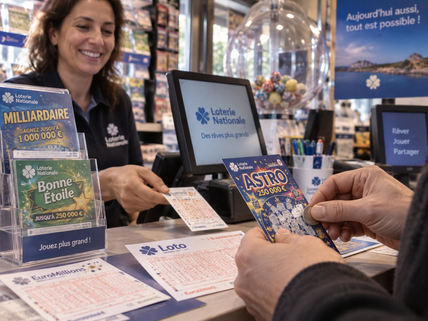 Jeux à gratter et tickets de loterie imprimés par Paragon Print