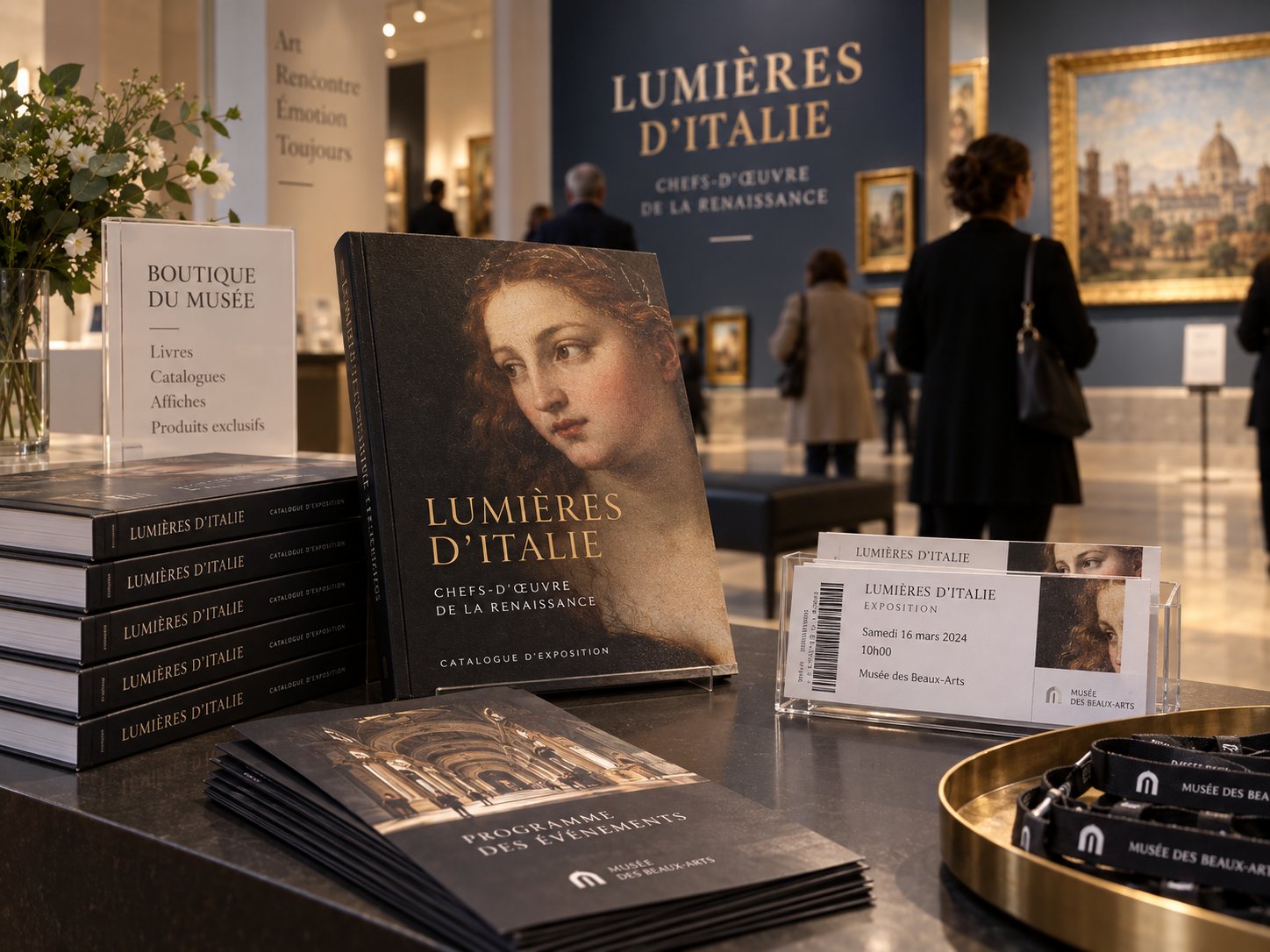 Billetterie et supports imprimés pour musées et spectacles