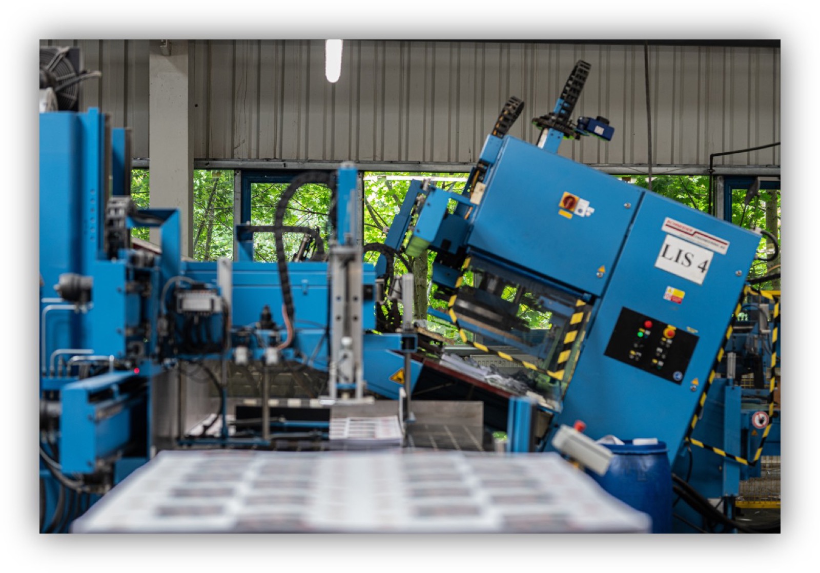 Production d'enveloppes du site de Nyrany