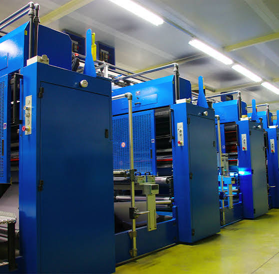Atelier d'impression d'étiquettes du site de Troyes